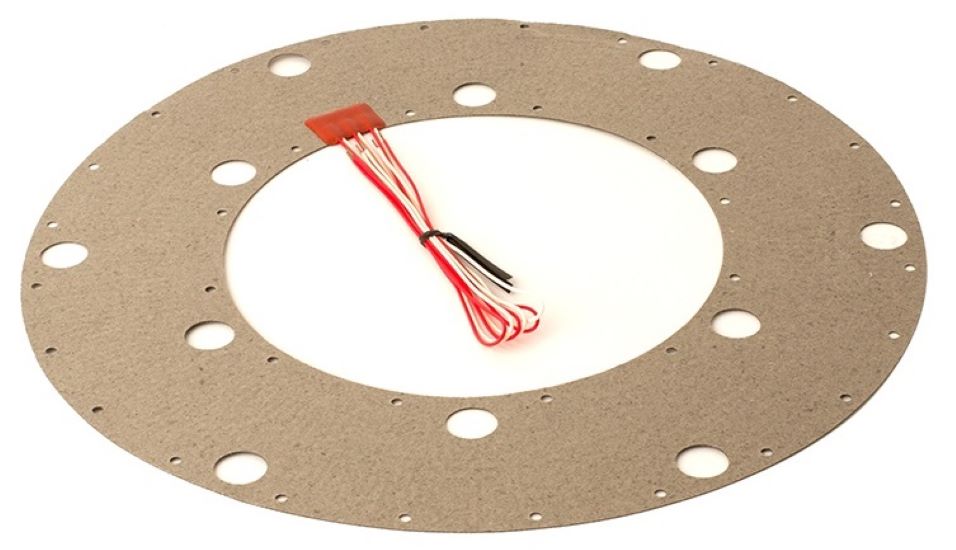 Round mica strip heaters